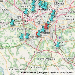 Mappa P.za Giorgio Simone Ohm, 20143 Milano MI, Italia (9.348)