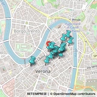 Mappa Vicolo Cieco Monachine, 37121 Verona VR, Italia (0.29)