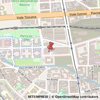 Mappa Via Carlo De Angeli, 3, 20141 Milano, Milano (Lombardia)