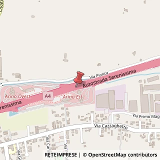 Mappa A4 Torino - Trieste, 30031 Dolo VE, Italia, 30031 Dolo, Venezia (Veneto)