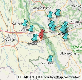Mappa Zona Industriale, 28069 Trecate NO, Italia (6.857)