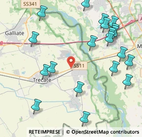 Mappa Via Torino, 28069 Trecate NO, Italia (5.0865)