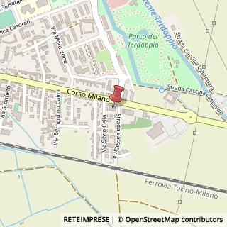 Mappa Corso Milano, 108, 28100 Novara, Novara (Piemonte)