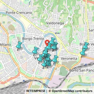 Mappa Piazzetta Antonio Tirabosco, 37121 Verona VR, Italia (0.79824)