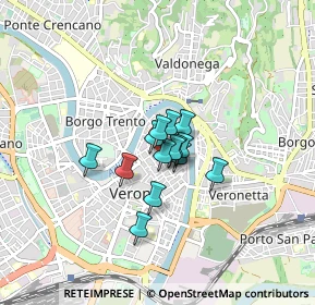 Mappa Vicolo Corticella S. Marco, 37121 Verona VR, Italia (0.44714)