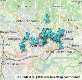 Mappa Vicolo S. Marco in Foro, 37121 Verona VR, Italia (1.0665)