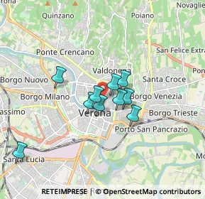 Mappa Vicolo Corticella S. Marco, 37121 Verona VR, Italia (1.51364)