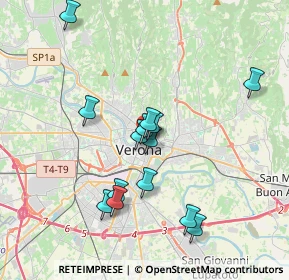 Mappa Vicolo Corticella S. Marco, 37121 Verona VR, Italia (3.36786)