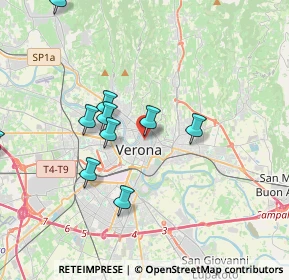 Mappa Vicolo S. Marco in Foro, 37121 Verona VR, Italia (4.23545)