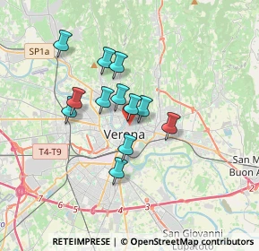 Mappa Vicolo S. Marco in Foro, 37121 Verona VR, Italia (2.63667)