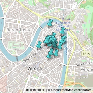 Mappa Corte Sgarzarie, 37121 Verona VR, Italia (0.207)