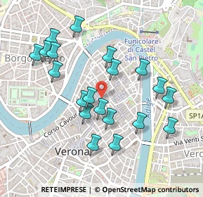 Mappa Vicolo S. Marco in Foro, 37121 Verona VR, Italia (0.468)