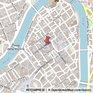 Mappa Corso Porta Borsari, 15, 37121 Verona, Verona (Veneto)