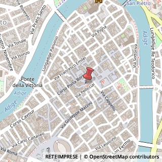 Mappa Piazzetta tirabosco antonio 8, 37121 Verona, Verona (Veneto)