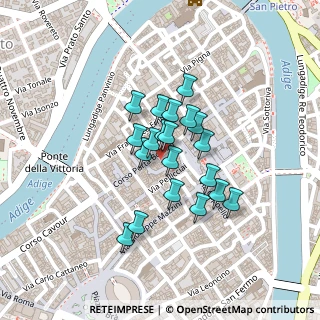 Mappa Corte Sgarzarie, 37121 Verona VR, Italia (0.152)