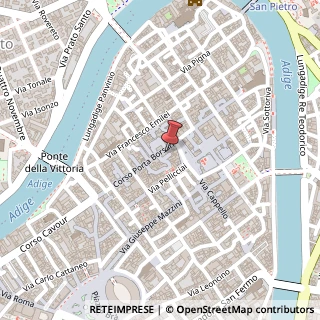 Mappa Corso Porta Borsari, 9, 37121 Verona, Verona (Veneto)