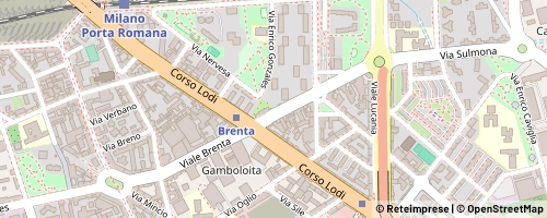 Mappa Milan