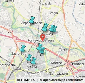 Mappa Via Beato Luigi Guanella, 35133 Padova PD, Italia (1.53273)
