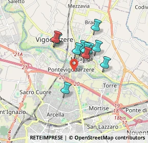 Mappa Via Beato Luigi Guanella, 35133 Padova PD, Italia (1.24545)
