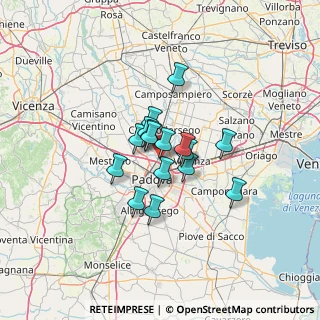 Mappa Via Beato Luigi Guanella, 35133 Padova PD, Italia (8.165)