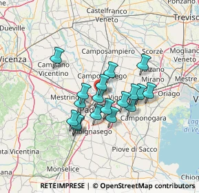 Mappa Via Beato Luigi Guanella, 35133 Padova PD, Italia (10.09056)