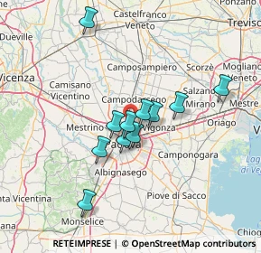 Mappa Via Beato Luigi Guanella, 35133 Padova PD, Italia (11.06545)