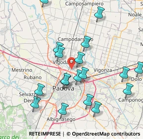 Mappa Via Beato Luigi Guanella, 35133 Padova PD, Italia (8.28556)
