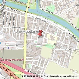 Mappa Via Beato Luigi Guanella, 2A, 35133 Padova, Padova (Veneto)