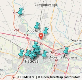 Mappa Via Beato Luigi Guanella, 35133 Padova PD, Italia (3.736)