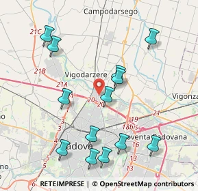 Mappa Via Beato Luigi Guanella, 35133 Padova PD, Italia (4.29692)