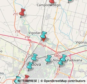 Mappa Via Beato Luigi Guanella, 35133 Padova PD, Italia (6.32154)