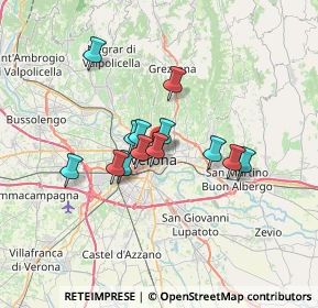Mappa Piazzetta Pescheria, 37121 Verona VR, Italia (5.08692)