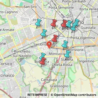 Mappa Via Italo Svevo, 20147 Milano MI, Italia (1.79154)