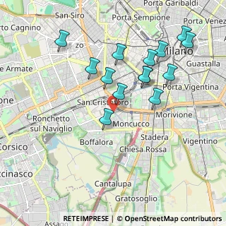 Mappa Via Italo Svevo, 20147 Milano MI, Italia (1.90571)