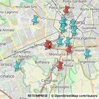 Mappa Via Italo Svevo, 20147 Milano MI, Italia (1.99867)