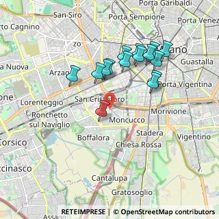 Mappa Via Italo Svevo, 20147 Milano MI, Italia (1.73867)