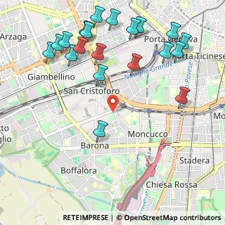Mappa Via Italo Svevo, 20147 Milano MI, Italia (1.316)