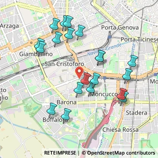 Mappa Via Italo Svevo, 20147 Milano MI, Italia (1.043)