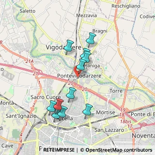 Mappa Via Elisa Benato, 35133 Padova PD, Italia (1.73091)