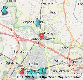 Mappa Via Elisa Benato, 35133 Padova PD, Italia (3.879)