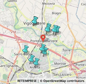 Mappa Via Elisa Benato, 35133 Padova PD, Italia (1.50909)