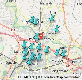 Mappa Via Elisa Benato, 35133 Padova PD, Italia (1.89882)