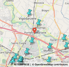 Mappa Via Elisa Benato, 35133 Padova PD, Italia (3.33222)