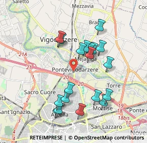 Mappa Via Elisa Benato, 35133 Padova PD, Italia (1.77105)
