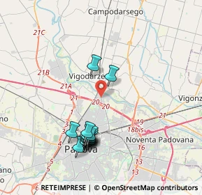 Mappa Via Elisa Benato, 35133 Padova PD, Italia (3.828)