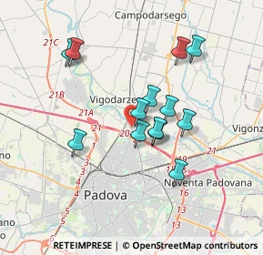 Mappa Via Elisa Benato, 35133 Padova PD, Italia (3.00077)