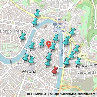 Mappa Cortile Mercato Vecchio, 37121 Verona VR, Italia (0.4805)