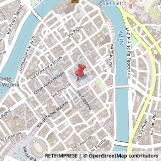 Mappa Via della Costa, 1, 37121 Verona, Verona (Veneto)