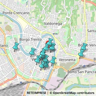Mappa Cortile Mercato Vecchio, 37121 Verona VR, Italia (0.79706)