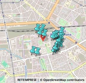 Mappa Via Calabiana, 20139 Milano MI, Italia (0.302)